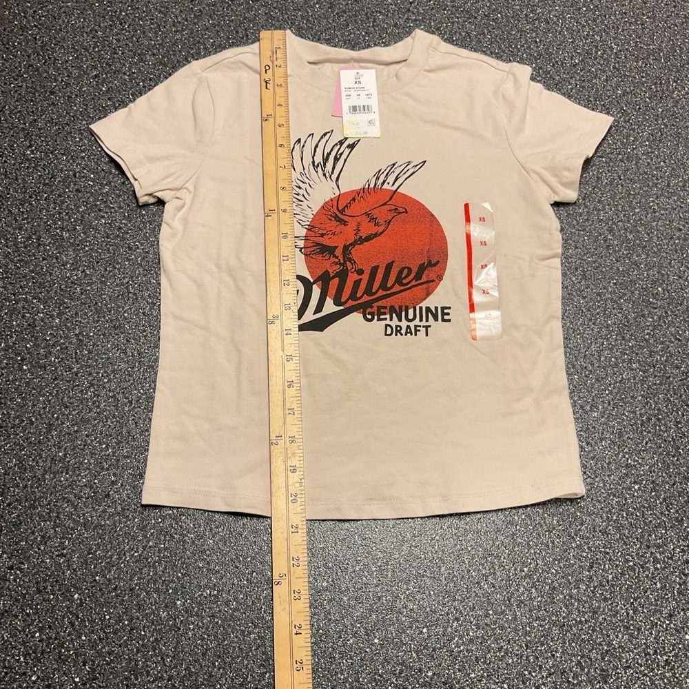 NWT Women’s Miller Eagle Short Sleeve Graphic Tee XS - Picture 3 of 6